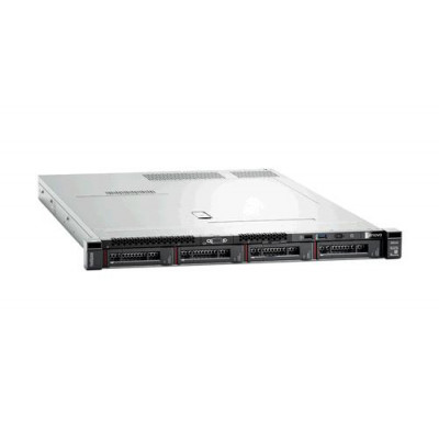 Lenovo ThinkSystem SR530 7X08 - Server - rack-mountable - 1U - 2-way - 1 x Xeon Silver 4210 / 2.2 GHz - RAM 16 GB - SAS - hot-swap 3.5" bay(s) - no HDD - Matrox G200 - GigE - no OS - monitor: none
