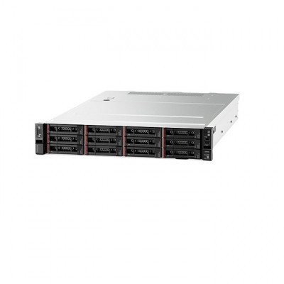 Lenovo ThinkSystem SR590 7X99 - Server - rack-mountable - 2U - 2-way - 1 x Xeon Silver 4210 / 2.2 GHz - RAM 16 GB - SAS - hot-swap 2.5" - HDD 3 x 600 GB - Matrox G200 - GigE - no OS - monitor: none