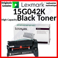 Lexmark 15G042K Black Original Toner Cartridge (15000 Pages)