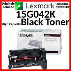 Lexmark 15G042K Original High Capacity BLACK Toner Cartridge (15000 Pages) - Special Offer