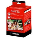 Lexmark 45 Color Ink + Photo Paper Pack 18Y0146E - Lexmark 45 Ink Cartridge + 100 Sheets Photo Paper 100 mm X 150 mm
