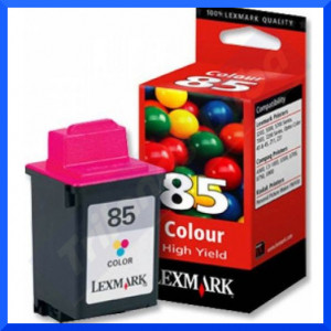 Lexmark 85 COLOR Original High Yield Original Ink Cartridge 12A1985E (470 Pages)