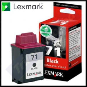 Lexmark 71 BLACK Original Ink Cartridge 15MX971E (225 Pages)