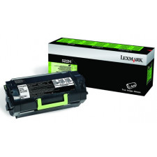 Lexmark 522H BLACK ORIGINAL High Yield Toner Cartridge (25.000 Pages)