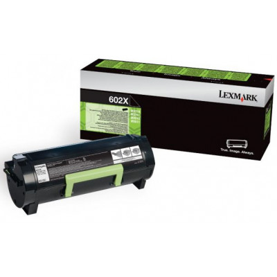 Lexmark 602X BLACK ORIGINAL EXTRA High Yield Return Toner Cartridge 60F2X00 - 20.000 Pages