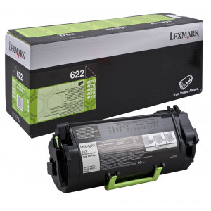 Lexmark 622 Black Original Toner Cartridge 62D2000 (6000 Pages) for Lexmark MX710de, MX710dhe, MX711de, MX711dhe, MX810dme, MX810dxfe, MX810dxme, MX810dfe, MX811dxfe, MX811dxme, MX811dme, MX811dfe