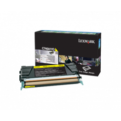 Lexmark C746A1YG Yellow Toner Return Program Original Cartridge (7000 Pages) for Lexmark C746dn, C746dtn, C746n, C748de, C748dte, C748e