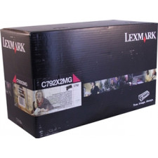 Lexmark X792X2MG Magenta Toner NON-RETURN High Capacity Original Cartridge (20000 Pages) for Lexmark X792de, X792dtse, X792dtme, X792dte, X792dtpe, X792dtfe