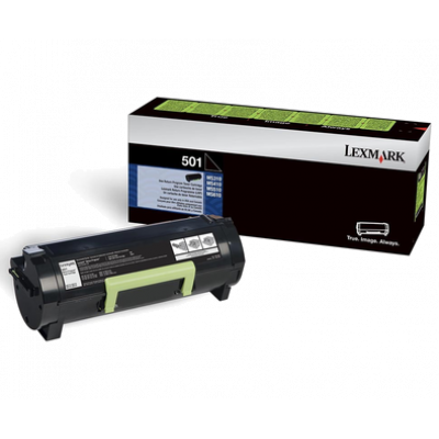 Lexmark 502X BLACK ORIGINAL Extra High Yield Return Toner Cartridge 50F2X00 - 10.000 Pages