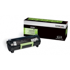 Lexmark 512H High Yield Black Original Toner Cartridge 51F2H00 (5000 Pages) for Lexmark MS312dn, MS315dn, MS415dn