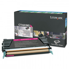 Lexmark X746A1MG Magenta Original Toner Cartridge (7000 Pages) for Lexmark X746de, X748de, X748dte