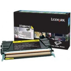 Lexmark X746A1YG Yellow Original Toner Cartridge (7000 Pages) for Lexmark X746de, X748de, X748dte