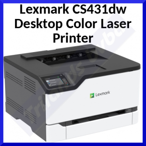 Lexmark (40N9420) CS431dw Desktop Color Laser Printer - 24.7 ppm Mono / 24.7 ppm Color