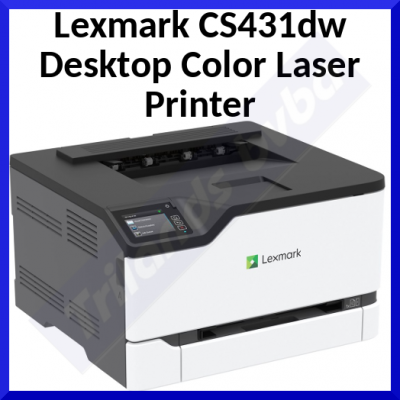Lexmark CS431dw Desktop Color Laser Printer - 24.7 ppm Mono / 24.7 ppm Color