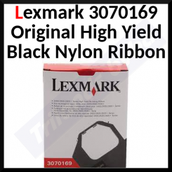 Lexmark 3070169 BLACK High Yield Original Nylon Ink Ribbon (11A3350)