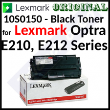 Lexmark 10S0150 BLACK Original Toner Cartridge (2.000 Pages)