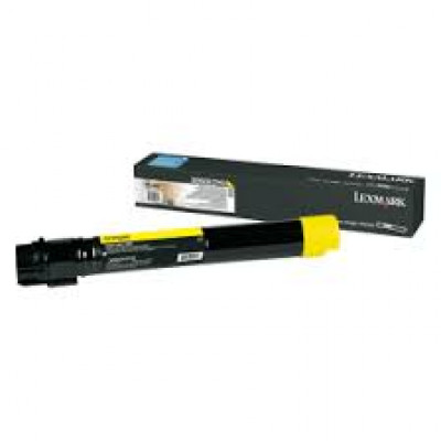 LEXMARK XS955de toner geel standard capacity 22.000 paginas 1-pack Return Programme