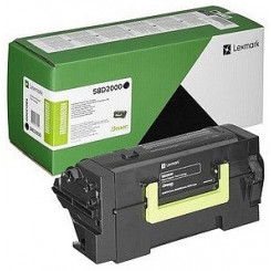 Lexmark 58D2H00 Original High Capacity Black Return Program Toner Cartridge (15000 Pages)
