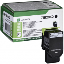 Lexmark 71B20K0 Black Original Toner Cartridge (3000 Pages) for Lexmark CS317dn, CS417dn, CS517de, CX317dn, CX417de