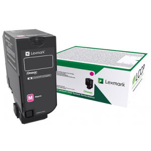 Lexmark 74C2SM0 High Yield Magenta Original Toner Cartridge (7000 Pages) for Lexmark CX725de, CX725dhe, CX725dhe, CX725dthe, CX725dthe, CS725de, CS725de, CS720de, CS720de, CS720dte, CS720dte, CS725dte, CS725dte