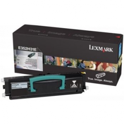 Lexmark E360H31E High Yield Black Original Corporate Toner Cartridge (9000 Pages) for Lexmark E360d, E360dn, E460dn, E460dw, E462dtn