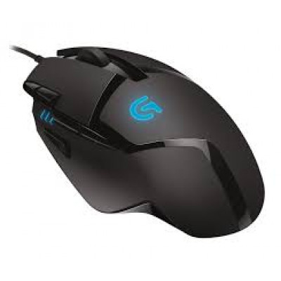 LOGITECH G402 GAMING MOUSE WITH CABLE 910-004067 8buttons right USB black