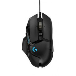 LOGITECH G502 HERO GAMING MOUSE BLACK 910-005470 11buttons 600dpi wired
