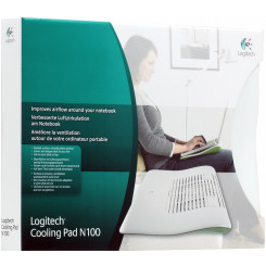 Logitech N100 Laptop / Notebook USB Powered Fan Cooling Dock / Pad 939-000315