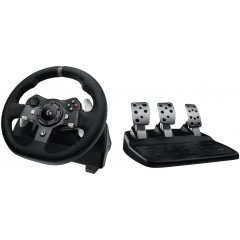 Logitech G920 Driving Force - Wheel and pedals set - wired - for Microsoft Xbox One
