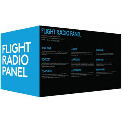Logitech Flight Radio Panel - flight simulator instrument panel - wired