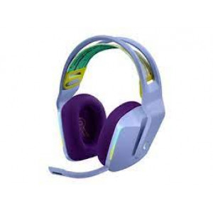 Logitech G G733 LIGHTSPEED Wireless RGB Gaming Headset - Headset - full size - 2.4 GHz - wireless - lilac