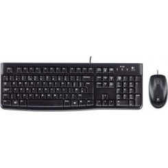 Logitech Desktop MK120 - Combo Keyboard Mouse - USB - Belgian layout