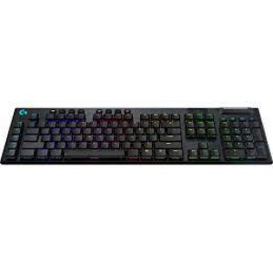 Logitech Gaming G915 - Keyboard - backlit - USB, Bluetooth, LIGHTSPEED - AZERTY - French - key switch: GL Tactile - black