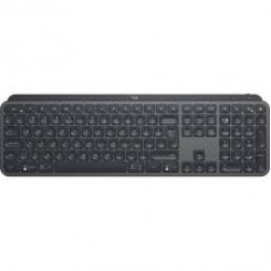 Logitech MX Keys Mini - Keyboard - backlit - Bluetooth - AZERTY - French - pale grey