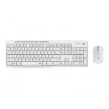 Logitech MK295 Silent - Keyboard and mouse set - wireless - 2.4 GHz - US International - off white