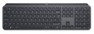 Logitech MX Keys - Keyboard - backlit - Bluetooth - AZERTY - French - graphite