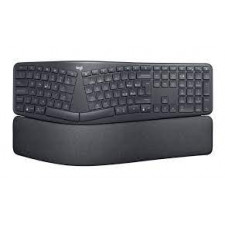 Logitech ERGO K860 Split Keyboard for Business - Keyboard - wireless - Bluetooth LE - AZERTY - French - graphite