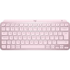 Logitech MX Keys Mini - Keyboard - backlit - Bluetooth - QWERTY - US - rose
