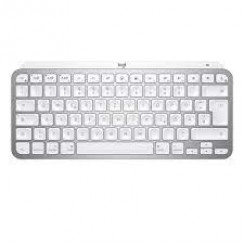 Logitech MX Keys Mini for Mac - Keyboard - backlit - Bluetooth - QWERTY - US International - pale grey