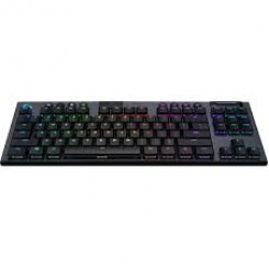 Logitech G G915 TKL - Keyboard - backlit - USB, Bluetooth, LIGHTSPEED - key switch: GL Clicky - carbon