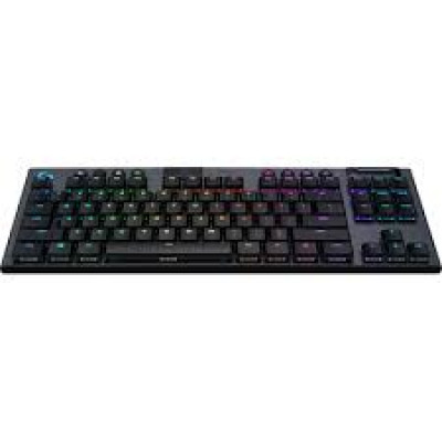 Logitech G G915 TKL - Keyboard - backlit - USB, Bluetooth, LIGHTSPEED - key switch: GL Clicky - carbon