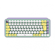 Logitech POP Keys - Keyboard - wireless - Bluetooth LE, Bluetooth 5.1 - QWERTY - US International - key switch: Brown Tactile - daydream