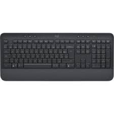Logitech Signature MK650 for Business - Keyboard and mouse set - wireless - 2.4 GHz, Bluetooth LE - QWERTZ - Swiss - graphite