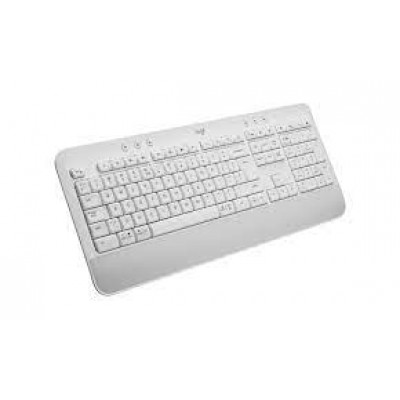 Logitech Signature K650 - Keyboard - wireless - Bluetooth 5.1 - AZERTY - Dutch - off-white