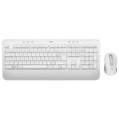 Logitech Signature MK650 Combo for Business - Keyboard and mouse set - wireless - 2.4 GHz, Bluetooth LE - QWERTY - US International - off-white