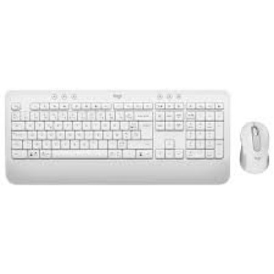 Logitech Signature MK650 Combo for Business - Keyboard and mouse set - wireless - 2.4 GHz, Bluetooth LE - QWERTY - US International - off-white