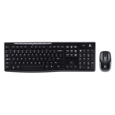 Logitech MK270 Wireless USB Qwerty International Keyboard + Wireless Mouse (920-004509)