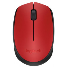 LOGITECH M171 Red/Black Wireless 3 buttons Mouse 910-004641 - 1000dpi/2,4GHz