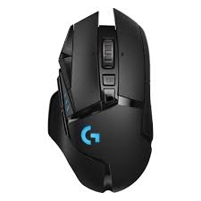 Logitech Gaming Mouse G502 (Hero) - Mouse - optical - 11 buttons - wireless, wired - LIGHTSPEED - USB wireless receiver