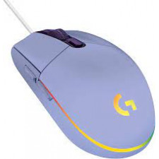 Logitech Gaming Mouse G203 LIGHTSYNC - Mouse - optical - 6 buttons - wired - USB - lilac - for Komplett Epic Gaming PC a125
